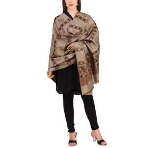 Bufanda de Lana Lisa Cálida de Invierno para Mujer, Chal Informal de Doble Cara de Tela Suave, Superventas - Product Image 6