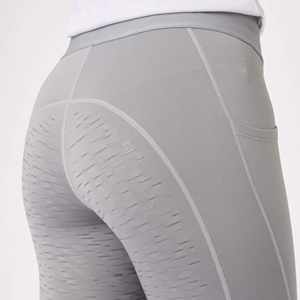 Última colección de ropa ecuestre, mallas, ropa deportiva personalizada al por mayor, mallas ajustadas elásticas de 4 vías para montar a caballo - Product Image 4