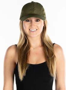 หมวกวิ่งของผู้หญิงพร้อมรูหางม้าปรับได้และหมวกตาข่ายทรงสูงระบายอากาศพร้อมตะขอและห่วง - Product Image 2