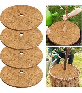 Esteras de fibra de coco comprimidas ecológicas tejidas tradicionales, respaldo antideslizante para cultivo, árbol de protección de plantas jóvenes - Product Image 3