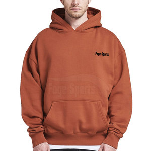 Service OEM – Nouveaux sweats à capuche oversize pour homme en molleton 100 % coton, légers, respirants, séchage rapide, couleur unie, couleurs personnalisables - Product Image 1