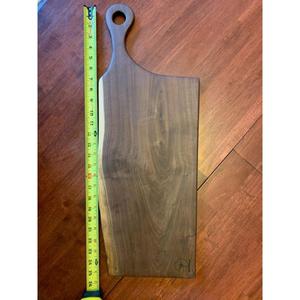 Tabla de cortar de madera ideal para tallar pavo pollo asado carne pan verduras adecuado para cenas familiares festivas - Product Image 2