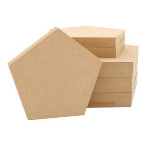 Caja de madera Pentágono Venta caliente Regalos y manualidades Cajas de madera Letreros de pared Hecho EN LA India - Product Image 2