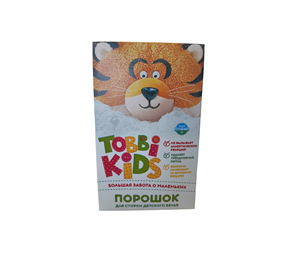 Tobbi Kids 2,4kg Detergente de limpieza de Ropa Universal Limpiador doméstico Detergente en polvo para ropa de niños - Product Image 1