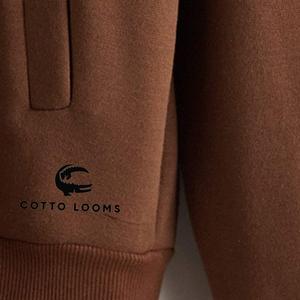 Pull hommes sweats à capuche respirant taux d'usine couleur unie streetwear haute qualité nouveauté polaire coton mélangé premium - Product Image 6