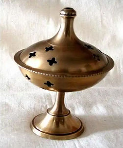 Dernière arrivée été saison métal plaqué or antique bâton d'encens brûleur haute qualité bois d'agar disponible prix de gros - Product Image 5