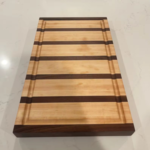 Tabla de Cortar y Bandeja para Servir de Madera, Duradera, Forma Rectangular, 12 mm de Grosor, Apta para Lavavajillas - Product Image 1