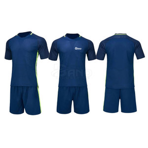 Uniforme de fútbol Premium personalizado de alta calidad, conjunto corto de Jersey, nuevo estilo, equipo, nombre superior, impresión, servicio OEM para entrenamiento de adultos - Product Image 1