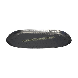 Plateau de service en acier inoxydable de meilleure qualité pour desserts, apéritifs, fruits et légumes, best seller - Product Image 2
