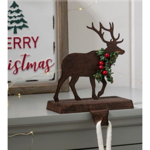 Supports de bas de Noël pour cheminée anti-dérapant crochets de cintre de cheminée pour affichage de bas de vacances et décoration de Noël - Product Image 2