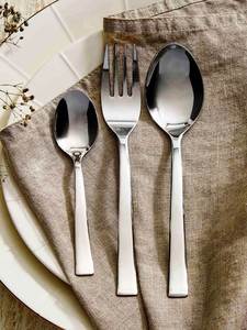 Gran oferta de 12 Uds., juegos de cubiertos, utensilios de cocina, juego de cucharas, juego de cocina, bodas, fiestas de Navidad, vajilla para eventos - Product Image 6