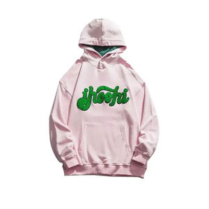 2025 High Quality Customization <b>Men's</b> Winter <b>Hoodie</b> with Puff Print 100% Cotton Regular Length - Product Image 4