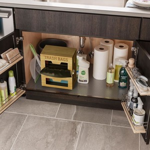 Sac poubelle en bambou 2 en 1 Boîte à mouchoirs en bambou faite à la main Écologique Décoration de maison et de table en gros du Vietnam - Product Image 6