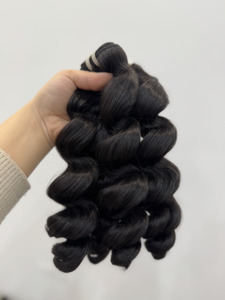 Вьетнамские 100% девственные волосы Remy шелковистые прямые волнистые бразильские волосы от вьетнамских производителей - Product Image 6