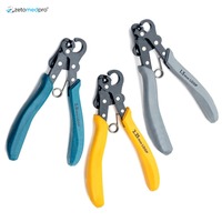 Pince à boucler de qualité supérieure, 1 étape, 1,50 mm, 2,25 mm, 3,50 mm, pour bijoux