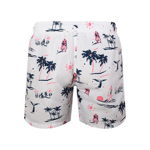 Super élégant hommes vêtements de plage maillot de bain solide toile tricoté séchage rapide respirant taille élastique conseil Shorts 2024 nouveau - Product Image 3