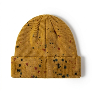 Bonnet tricoté douillet – Chapeau d'hiver doux et chaud à revers, extensible, pour hommes et femmes, idéal pour le streetwear décontracté et les activités de plein air - Product Image 2