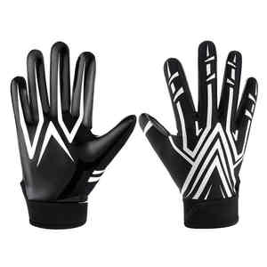 Gants de football américain Nouvelles poignées respirantes avec impression de logo personnalisé Meilleurs gants de sport à prix de gros raisonnable - Product Image 1