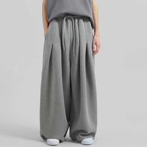 Latest Design Oversized Sweatshirt And Sweatpants Sweatsuit Joggers Set / Wholesale Rate Custom Logo Men's Cotton Tracksuit 2026 - Product Image 3