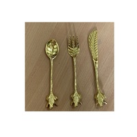 Nouvelle collection 2 Brother's : Ensemble de couverts en acier inoxydable avec motif serpent, cuillère à café et fourchette, 2 pièces polies pour hôtel, taille personnalisée, ustensiles de cuisine