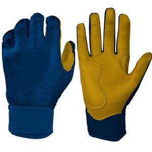 Factory Price High Quality Colorful Leather Baseball <b>Batting</b> Gloves-Customizable Colors & Logos Durable & Breathable - Product Image 2