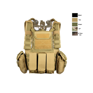 Nouvelle arrivée gilet tactique personnalisé système Molle plaque transporteur Protection poitrine plate-forme pour l'extérieur en nylon durable Oxford matériel - Product Image 5