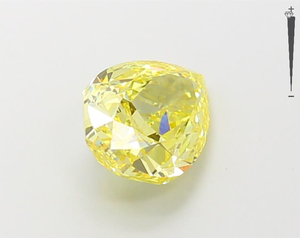 อัญมณี Aniva IGI สำหรับ GIA ได้รับการรับรอง2.09ct เครื่องประดับเพชรรูปลูกแพร์สีเหลืองสดใสแนวแฟนซีทำเพชรหลวม - Product Image 4