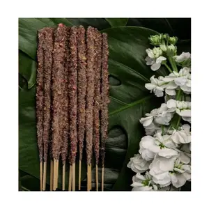 Premium quality Dried Flower incense sticks with popular fragrance for home decor bulk packing smoothing fragrance eco friendly