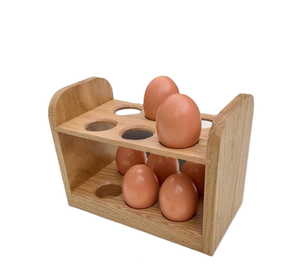 <b>Wooden</b> Egg Tray with Natural Polish for Home Use Full Customized Eco-friendly <b>Wooden</b> Egg Holder for Kitchen <b>Wooden</b> Egg Tray - Product Image 5