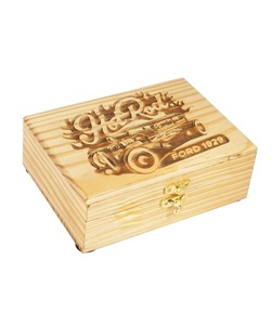 Boîte à bijoux gravée à la main en bois gravée à la main pour femmes-bijoux pour hommes | Boîtes décoratives | Rangement et organisateur (amateur de voiture) - Product Image 3