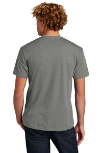 เสื้อยืด Next Level Apparel ขายส่งจำนวนมาก เสื้อยืดผู้ชายแบบผสมสามเนื้อผ้า (สีเทา) - Product Image 3