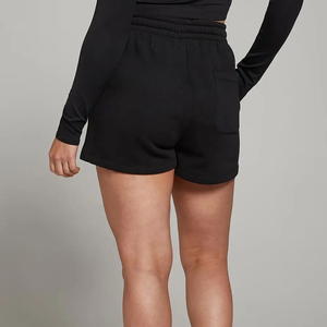 Pantalones cortos de entrenamiento sin costuras para mujer de calidad superior pedidos personalizados cintura elástica pantalones cortos deportivos para gimnasio hechos en Pakistán sólido al por mayor - Product Image 4