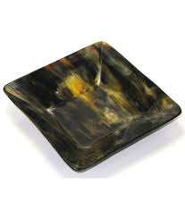 Plateau de nourriture moderne en corne de buffle Vaisselle en corne naturelle de grande taille Ustensiles de cuisine Plateau de service à dessert Meilleur prix Qualité BY HF CRAFTS - Product Image 4