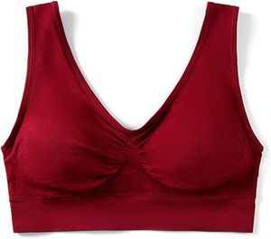 Sujetador deportivo para mujer, material transpirable sin costuras, acolchado suave y ajuste perfecto para entrenamientos intensos y relajación - Product Image 5