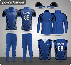 Último Diseño de Moda 2024 Uniforme de Cricket Estilo Cuello Camisero Jersey de Cricket de Manga Corta con Pantalones Cómodos para Niños - Product Image 4