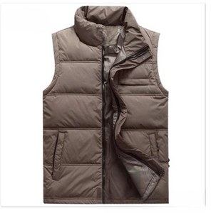 Custom Men's Stylish <b>Waterproof</b> Winter <b>Jacket</b> Shinny <b>Padded</b> Bomber Stand Thick Warm Puffer Zipper Cotton for Outdoor Activities - Product Image 6