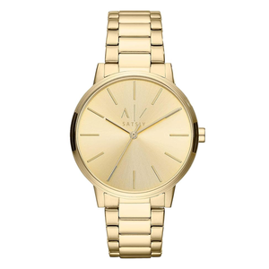 <span class=keywords><strong>Reloj</strong></span> de Cuarzo Cronógrafo de Lujo para Hombre AX2707, Caja Dorada de 42 mm, Resistente al Agua 50 m, Acero Inoxidable 316L, Fecha Luminosa - Product Image 6