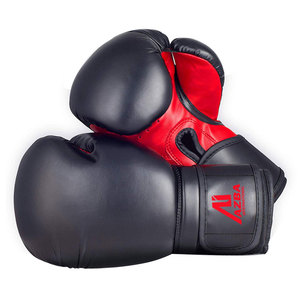 Guantes de Boxeo de Cuero Genuino en Venta en Línea, Marca Privada, Guantes de Boxeo Transpirables Personalizados - Product Image 3