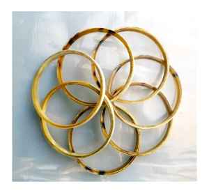 Bracelets en corne de bœuf de haute qualité, nouveau design, bijoux en corne naturelle, bracelet en corne de couleur naturelle et meilleur design de bracelet en corne de HWC - Product Image 3