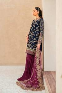 Traje de Fiesta para Mujer, Material Sólido, la Mejor Calidad, Ropa Pakistaní, Trajes Más Vendidos, Último Diseño, Ropa Étnica de Moda - Product Image 5