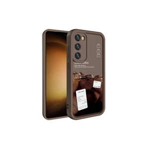 Funda Clásica NXXA de Alta Calidad en Color Marrón Claro para Galaxy S23, Funda de Silicona Impresa para Teléfono Móvil con Protección para la Cámara, Delantera y Trasera - Product Image 3
