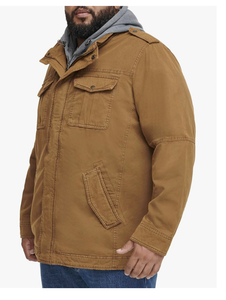 Veste grande taille pour homme, vente en gros directe d'usine, surdimensionnée, épaisse, rembourrée, chaude pour l'hiver - Product Image 3