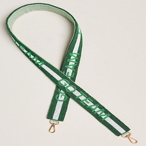 Correa de Bolso de Mano Bordada con Cuentas de Vidrio, Correa de Bolso Étnica Hecha a Mano con Cuentas de Vidrio - Product Image 4