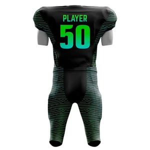 Uniforme de fútbol de tela de malla Uniforme de fútbol americano de rendimiento al por mayor Uniforme de fútbol americano combinado Anti-UV - Product Image 6