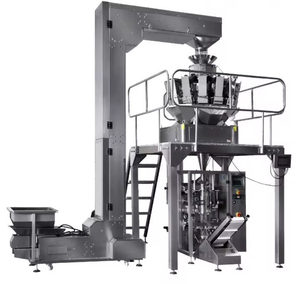 Ready Stock Available High Quality Fully Automatic 220V/380V Multihead Weigher Collar Type VFFS Rice Packing Machine for Sale - Product Image 1