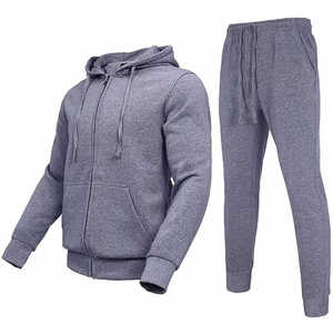 Couleur personnalisée Respirant Hiver Hommes Survêtements Polaire Unisexe Jogging Casual Running Training Suits - Product Image 1