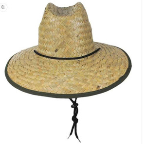 Manufacturer of Straw Hat for Advertising Cheap Price Wholesale Straw Hat Cowboy <b>Fedora</b> Panama Texas Customize Logo Ribbon 4clrs - Product Image 5