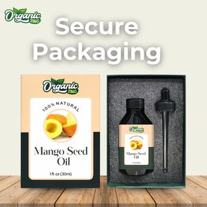 Huiles essentielles naturelles de graines de mangue Zing 100% pure bio pour les soins du corps Emballage personnalisé amélioré au thé de rose et au curcuma - Product Image 3