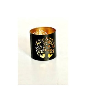 Bougeoirs en métal de luxe de 8oz Lanternes faites à la main Bougies parfumées en verre transparent Pots Votive Container Jars Boîtes pour bars - Product Image 1