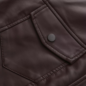 Chaqueta Corta de Moda Urbana para Mujer, Chaqueta de Cuero Vacuno de Alta Calidad, Transpirable, Informal - Product Image 5